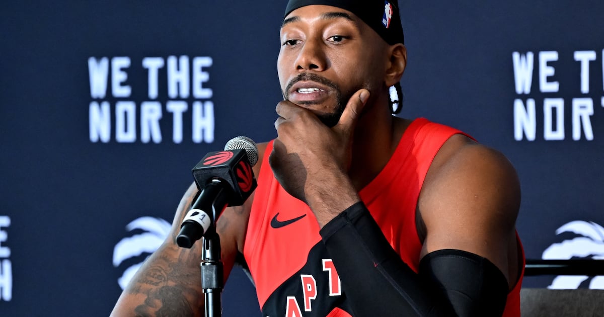Kawhi Leonard speaks at Raptors media day - CTV News