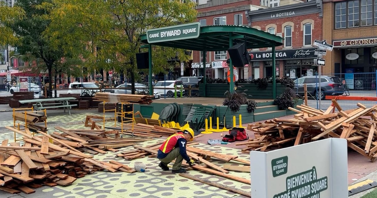 ByWard Market summer installation coming down - CTV News