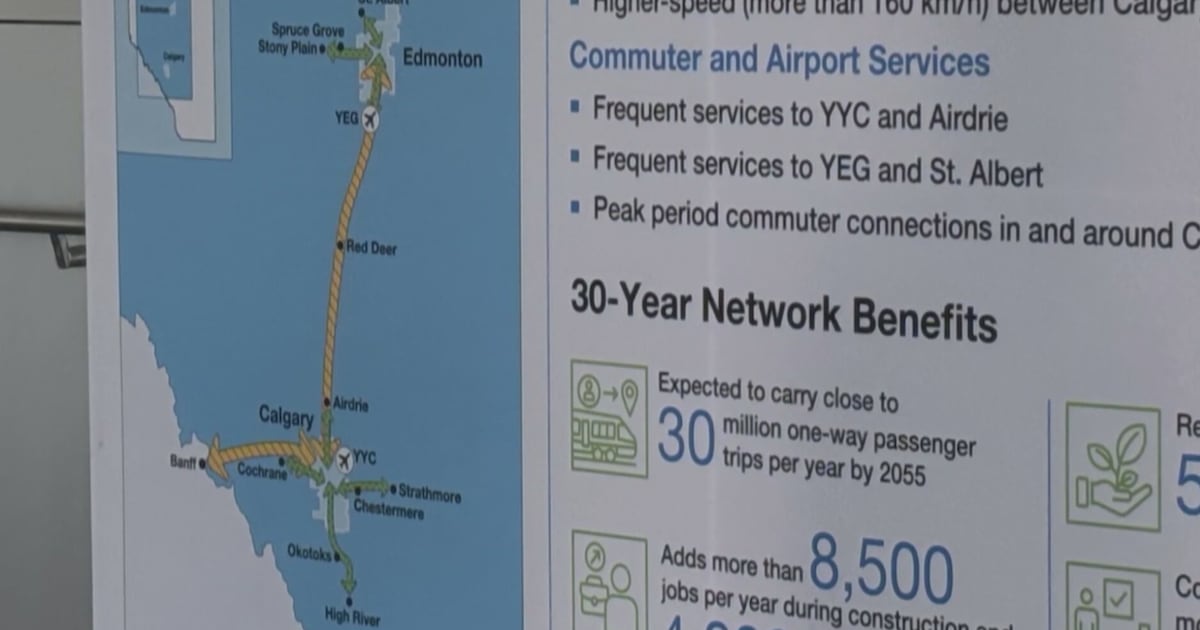 All levels of government aboard for high-speed rail plan - CTV News