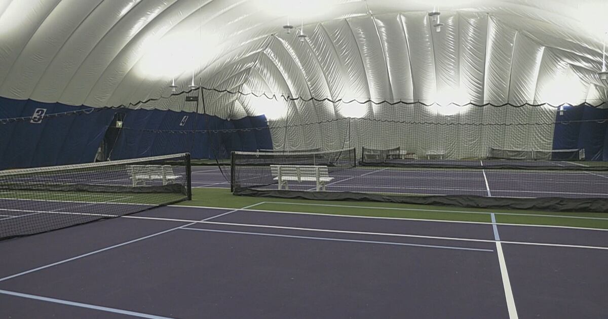 Sudbury Indoor Tennis Centre reopens after dome collapse - CTV News