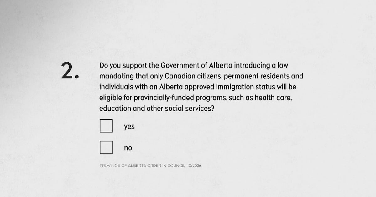 Alberta referendum: Examining Question #2 - CTV News