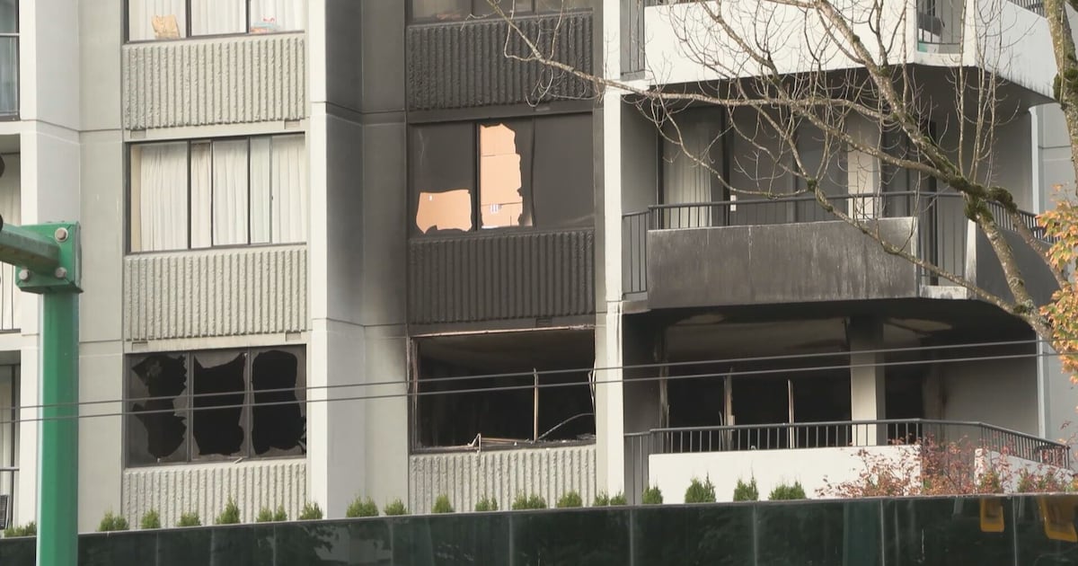 Burnaby apartment fire claims one life - CTV News