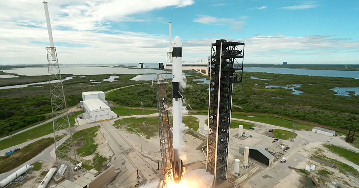 Liftoff! Canadian soars into space for ISS mission - CTV News