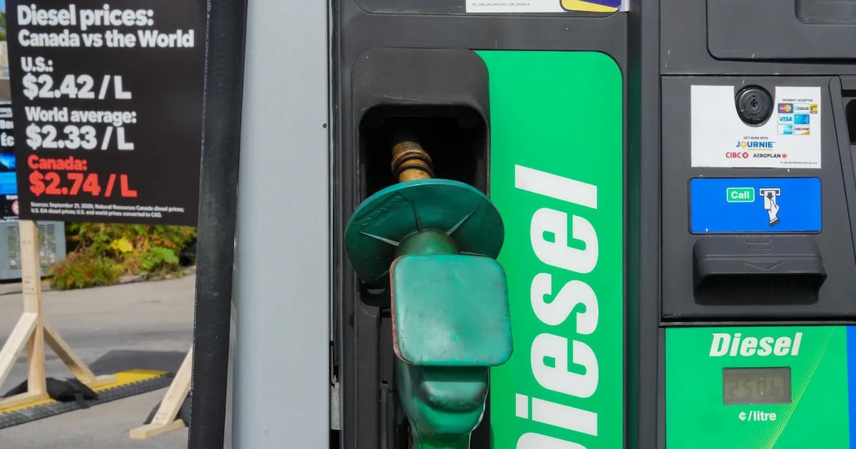 Rising diesel prices squeeze businesses as Alberta sees unusual fuel thefts - CTV News