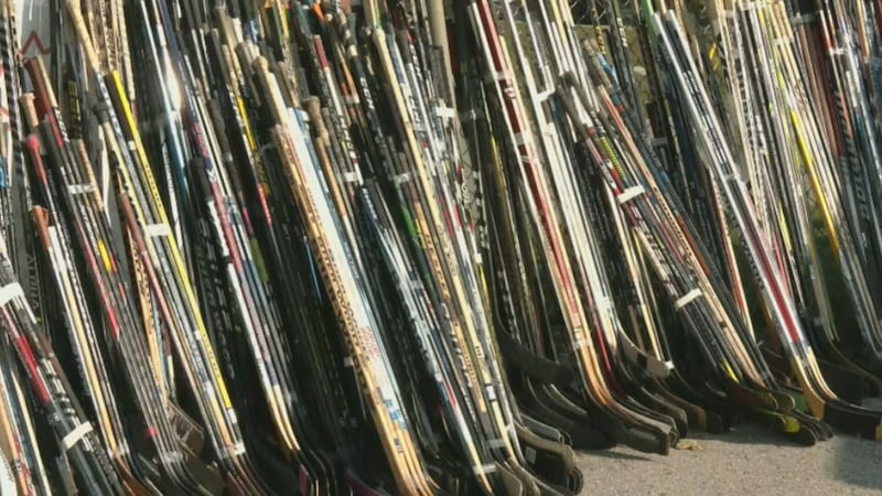 Barrie community gives to the Indigenous Hockey Equipment Drive