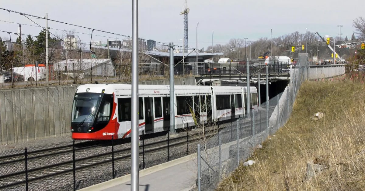 O-Train East Extension pre-trial testing delayed until November - CTV News