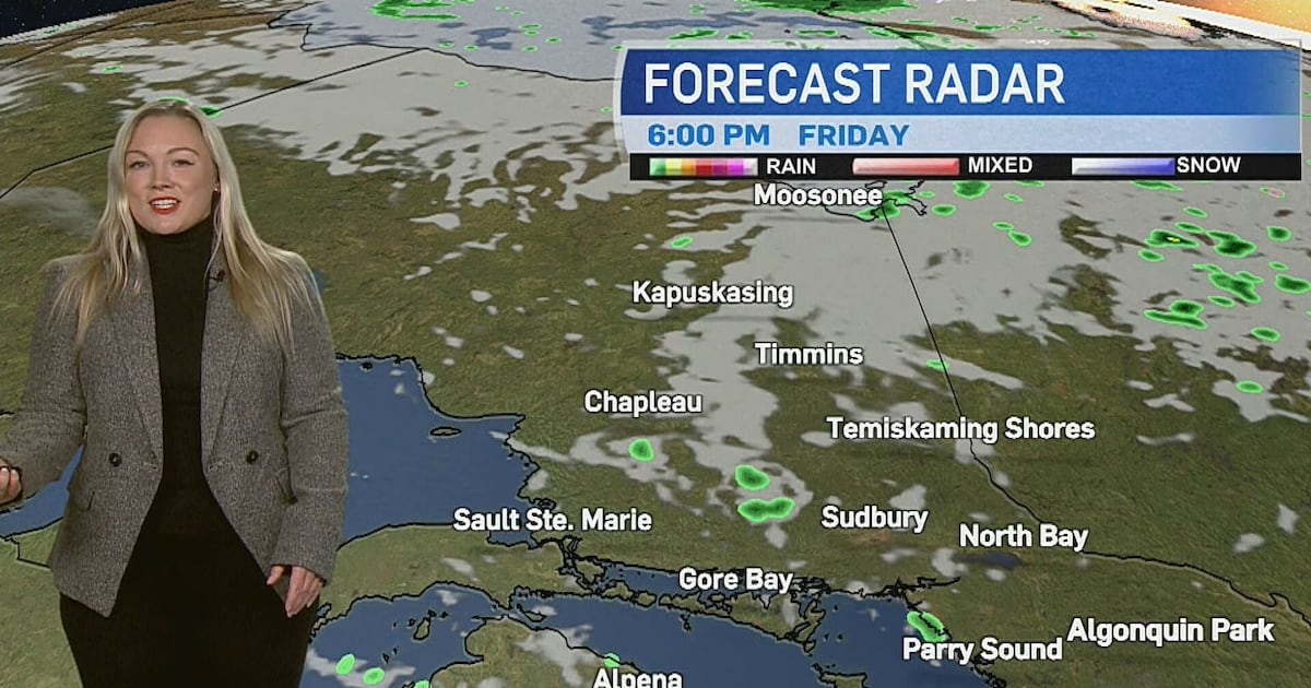 7-Day weather forecast for northeastern Ontario - CTV News