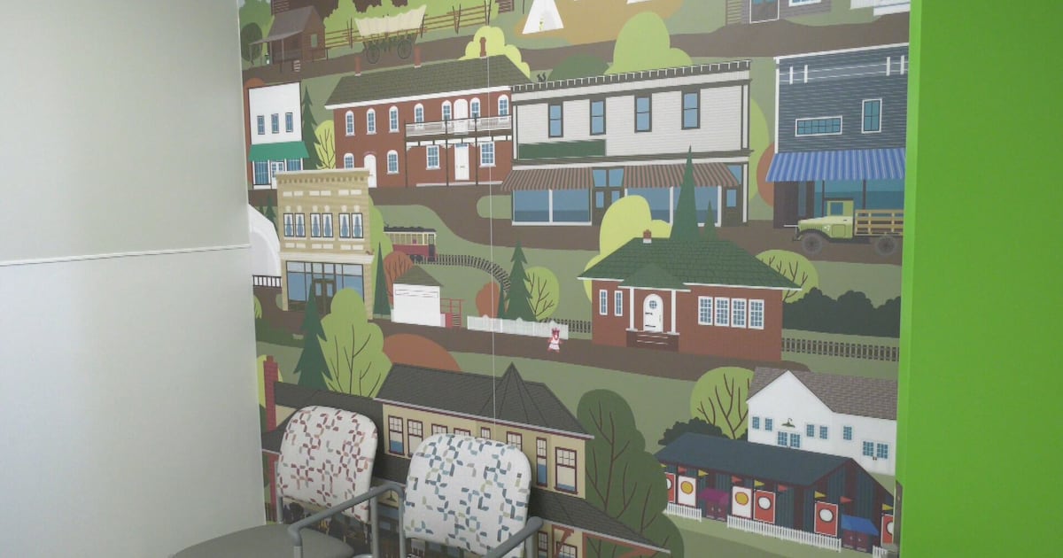 Edmonton artists make children's hospital clinic more comforting - CTV News