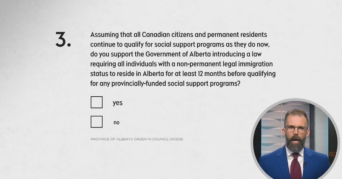 Alberta referendum: Examining Question #3 - CTV News