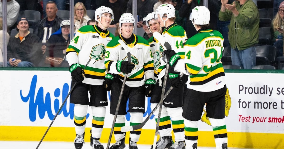 London Knights' Medvedev defends net against Battalion on home ice - CTV News