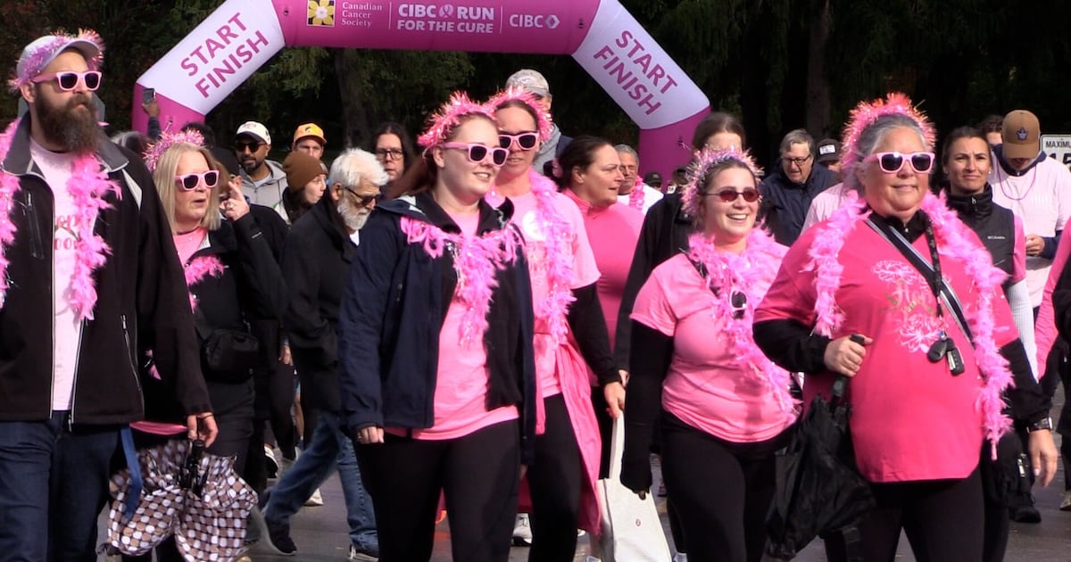 Breast cancer survivor gives advice during CIBC Run for the Cure - CTV News