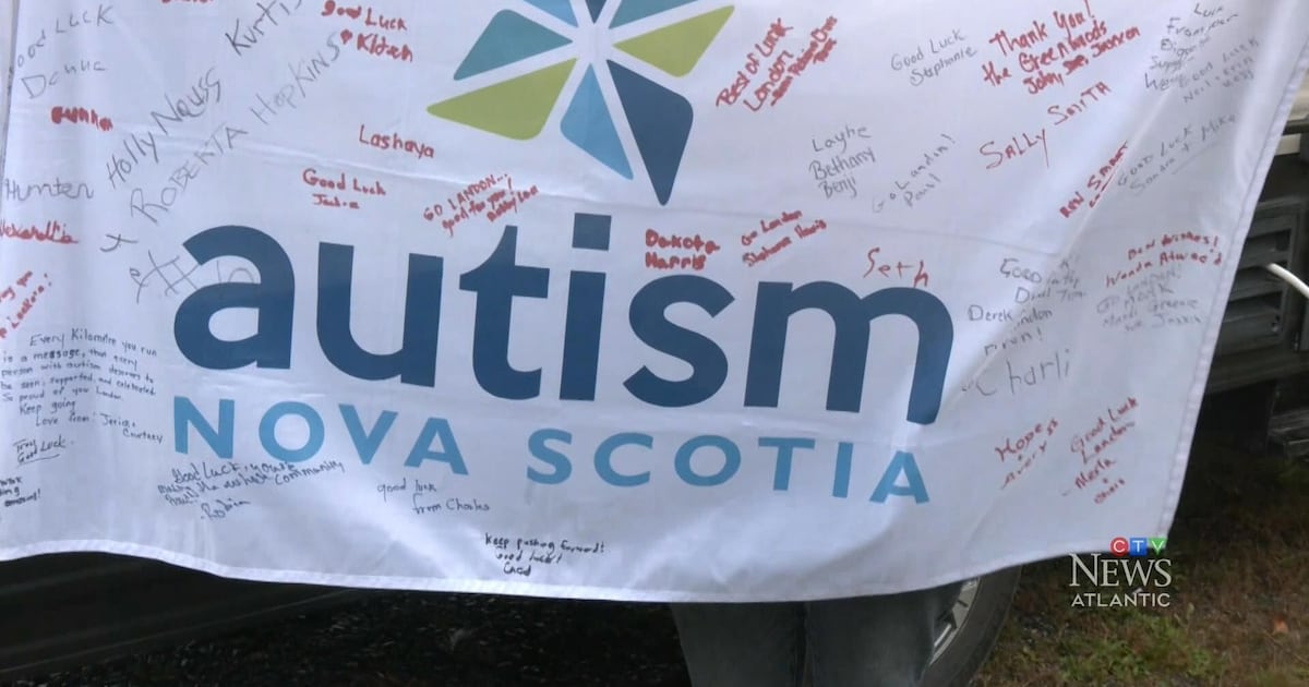 Man runs 780km for autism awareness - CTV News