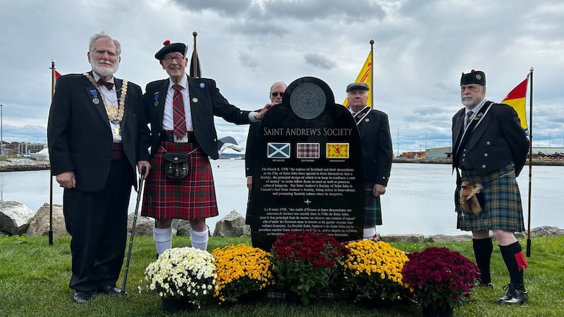 Monument celebrating Scottish heritage unveiled in Saint John